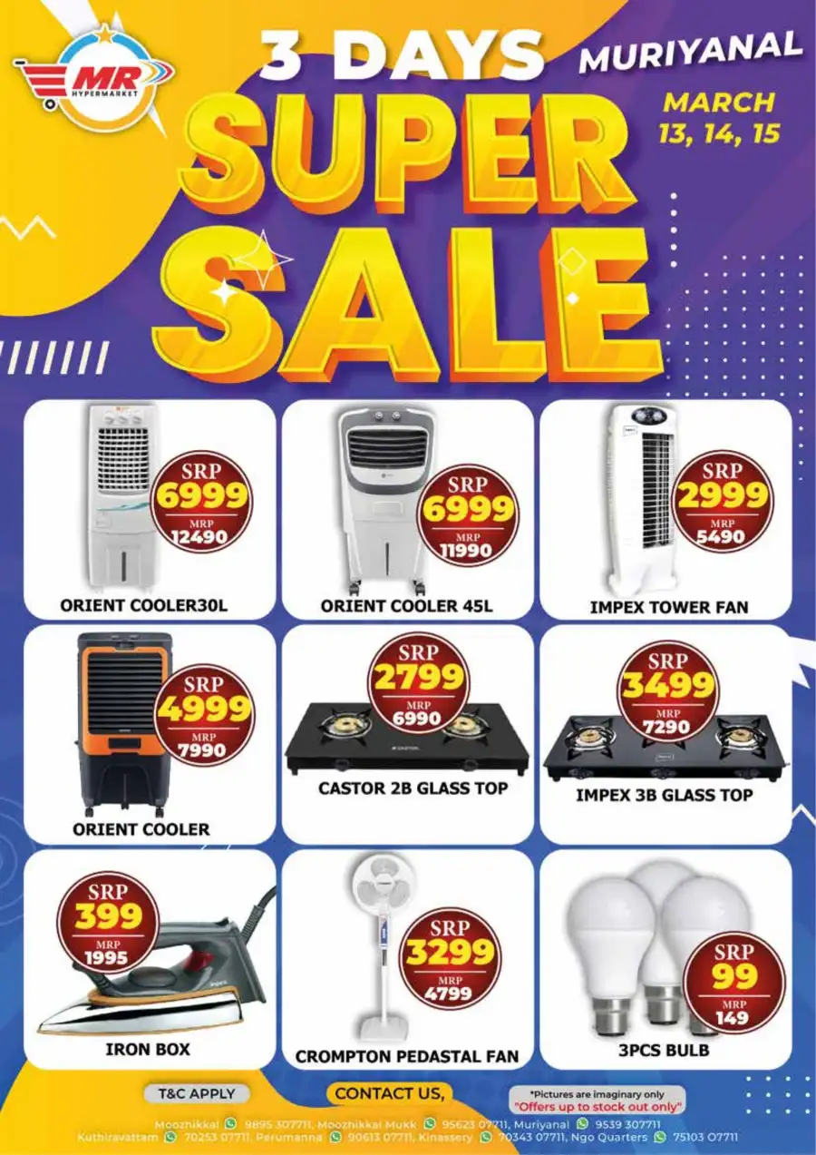 3 days super sale