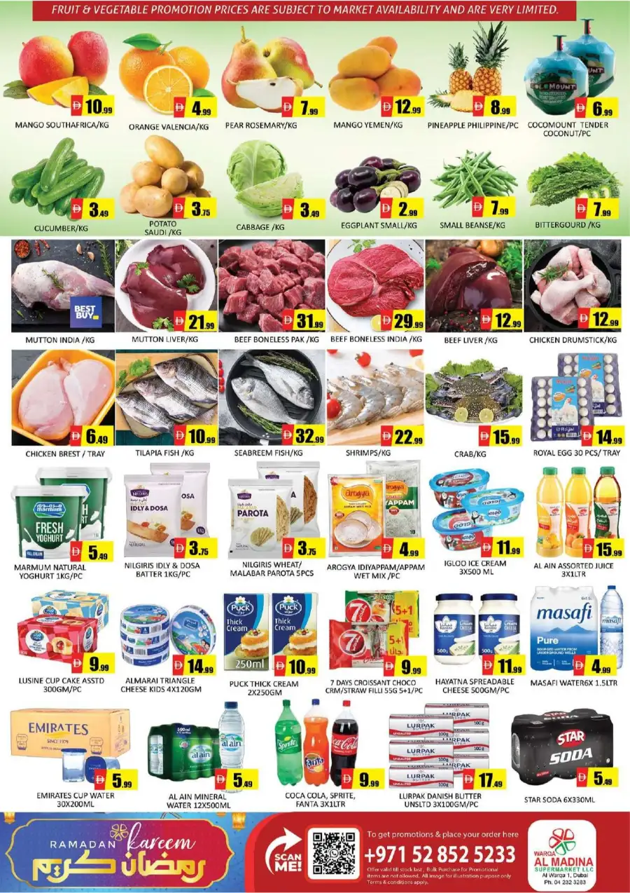 Warqa Al Madina Dubai Ramadan Offers & Grocery Deals - Feb 2026