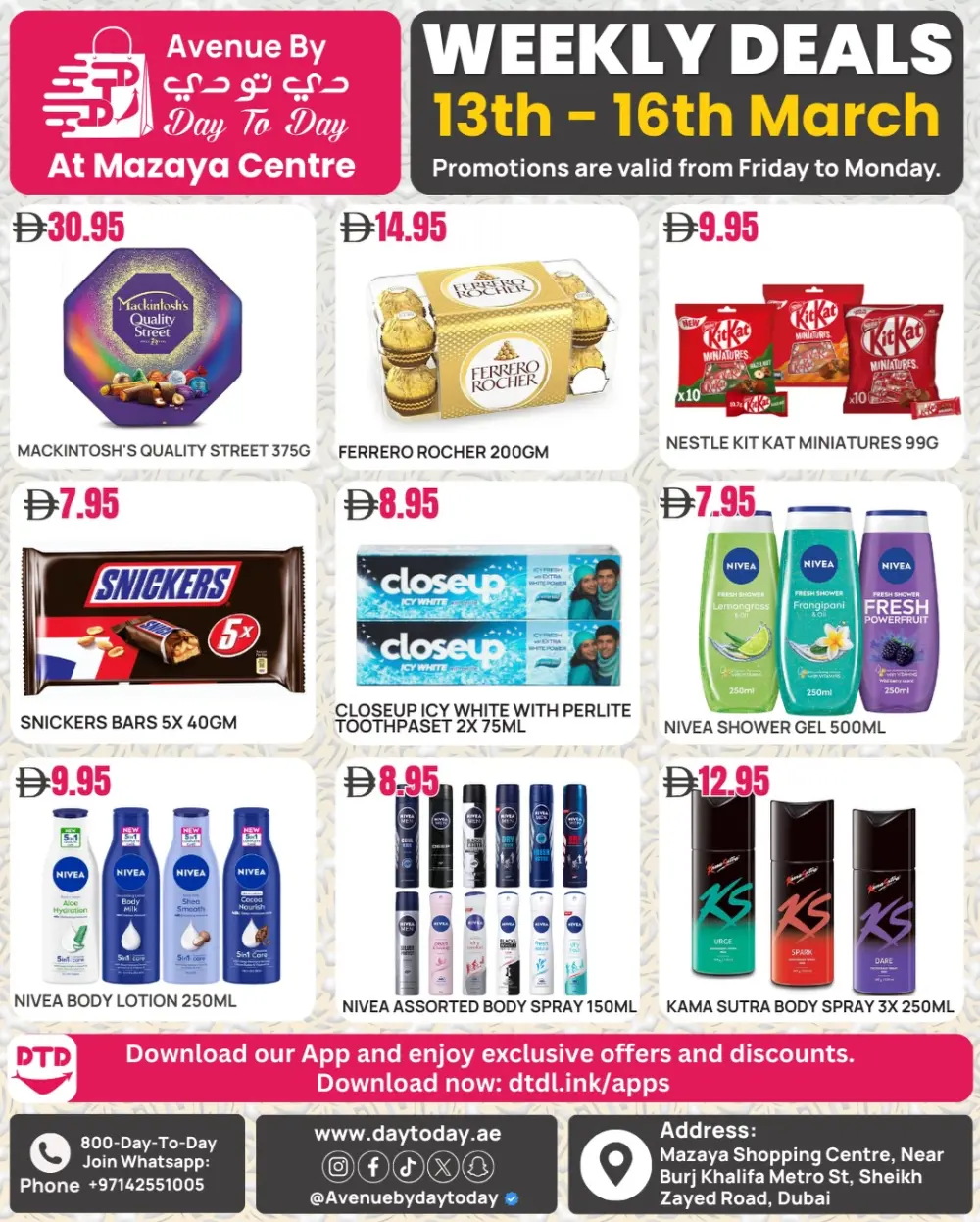 Avenue Day To Day Dubai | Ramadan Grocery Offers March 13-16