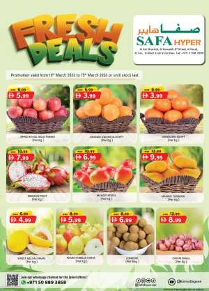 Fresh deals In SAFA Express Supermarket Al Ain
