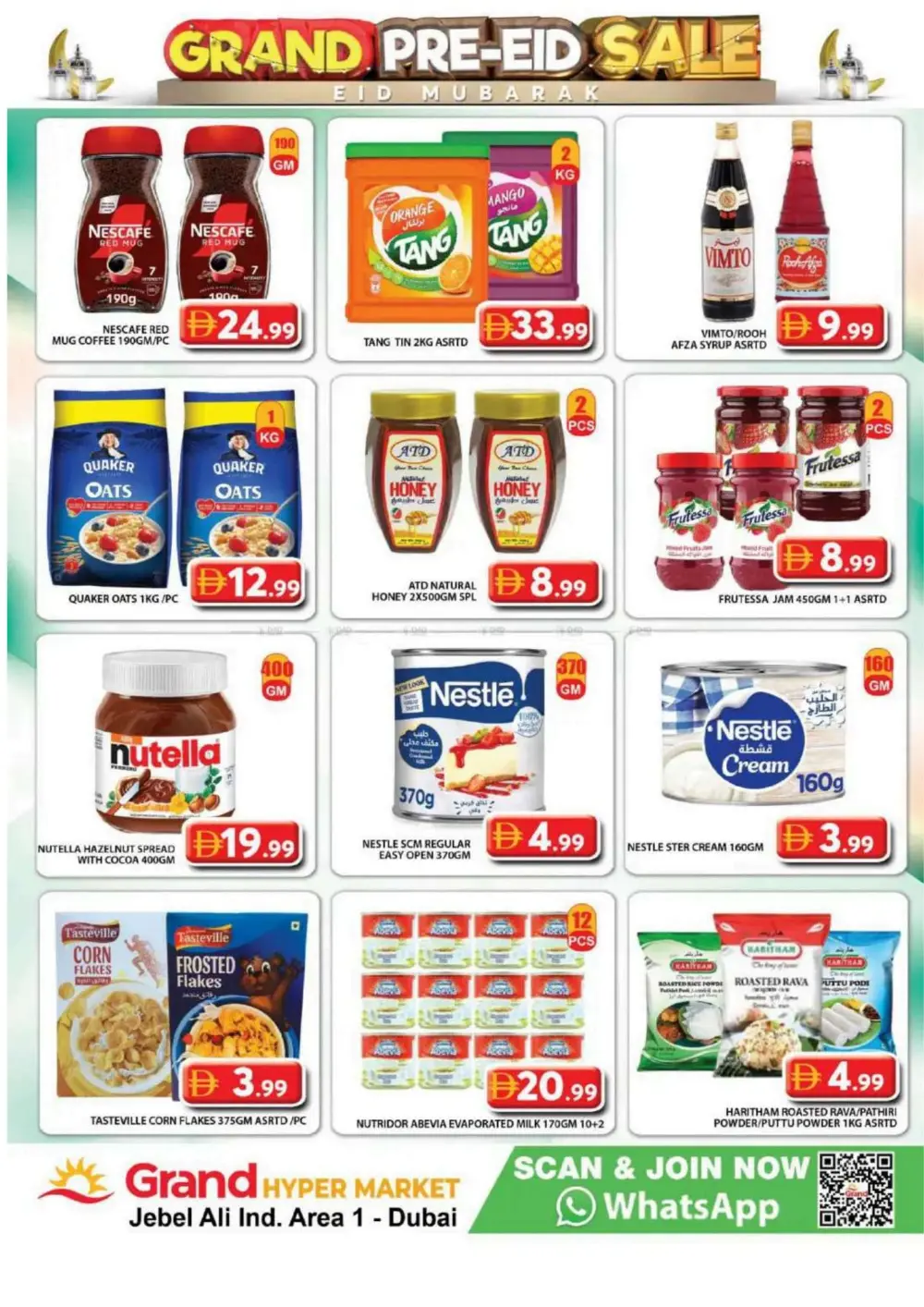 Grand Hypermarket Jebel Ali | Pre-Eid Sale Offers & Deals in Dubai
