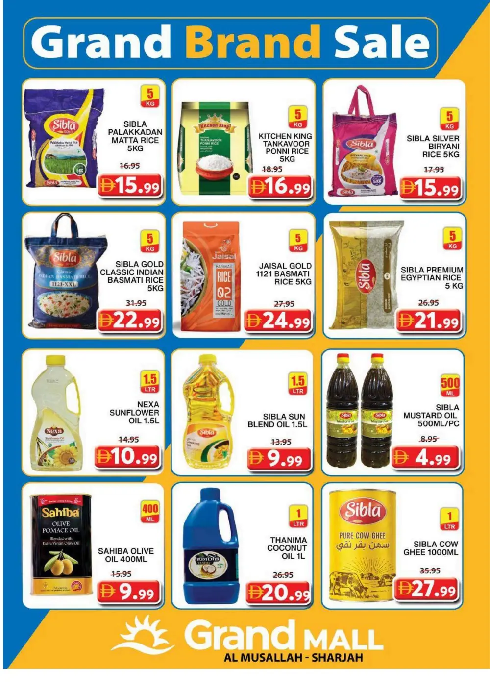 Grand Mall Sharjah Pre-Eid Sale: Best Deals on Groceries & Electronics