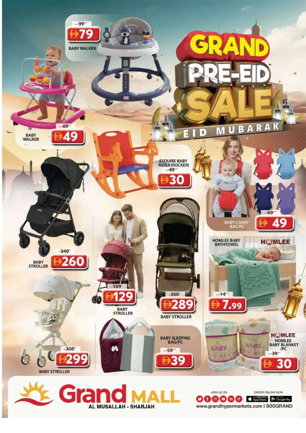 Grand Mall Sharjah Pre-Eid Sale: Best Deals on Groceries & Electronics