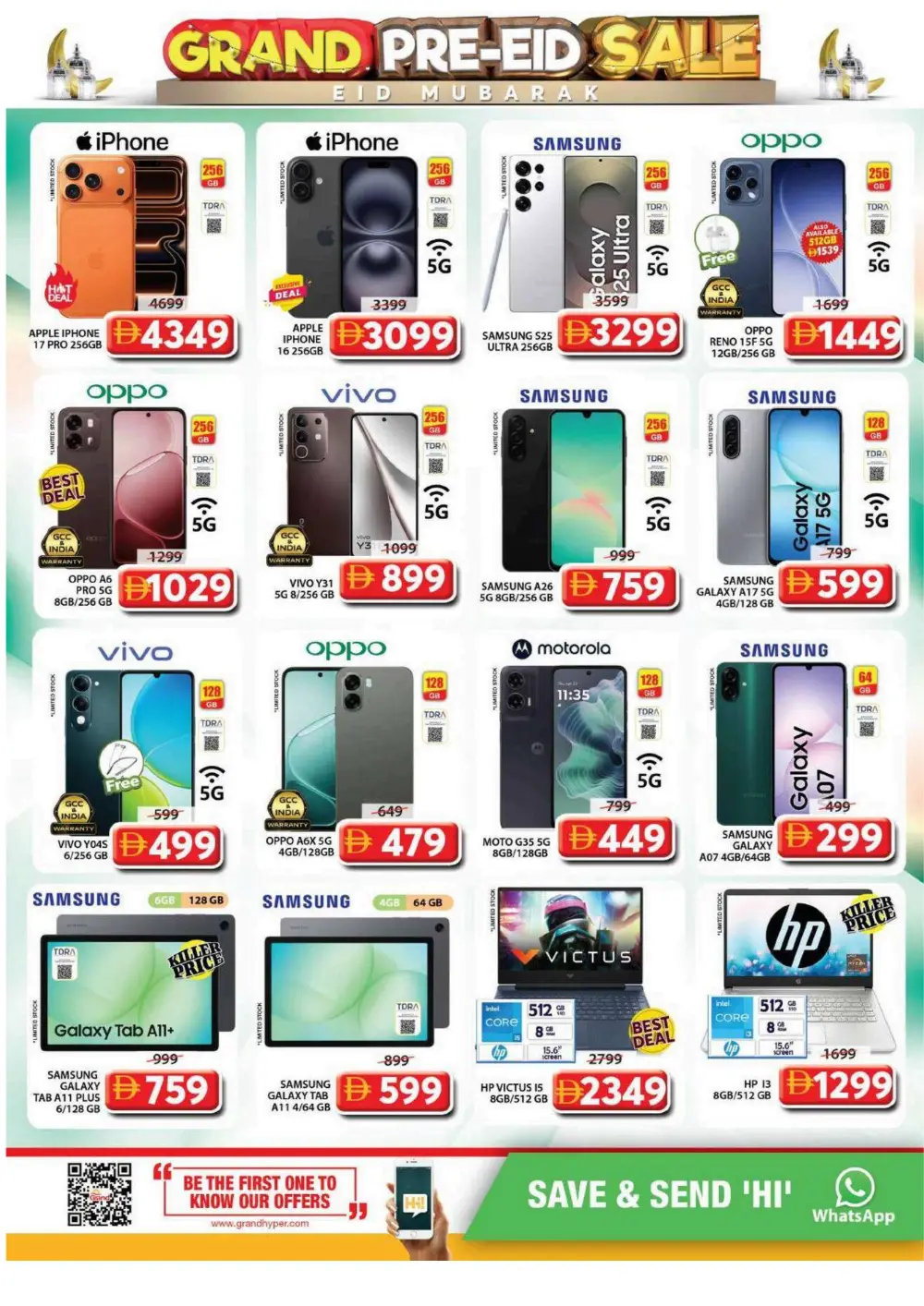 Grand Mall Sharjah Pre-Eid Sale: Best Deals on Groceries & Electronics