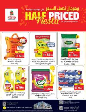 Nesto Deira Half Price Fiesta | Deals valid until March 15 In Nesto Hypermarket Dubai