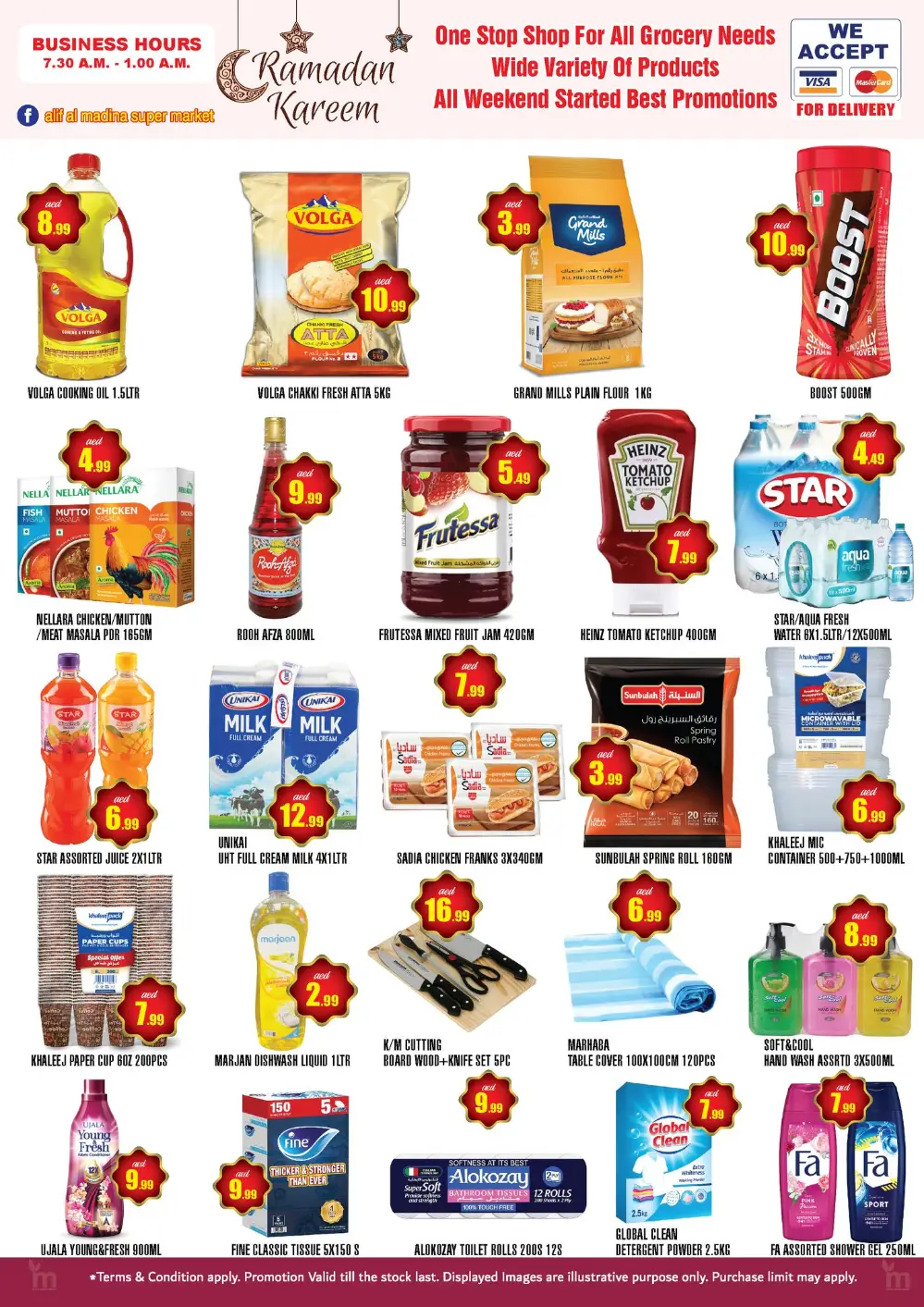 Alif Al Madina Supermarket Ramadan Offers March 13 to 15