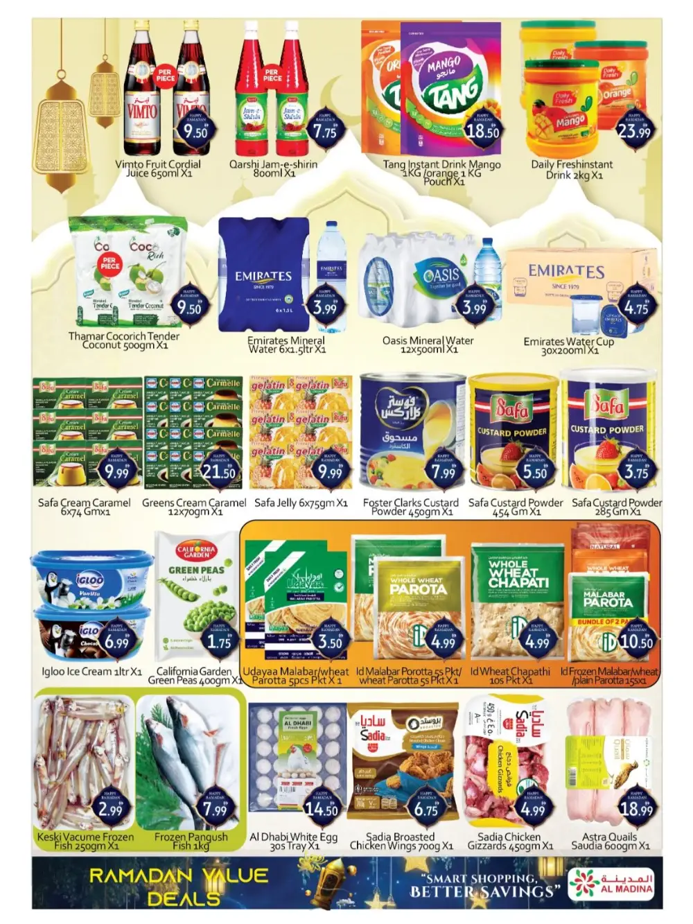 Saqer Al Madina Supermarket Deira Ramadan Deals March 13-15