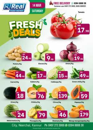Fresh deals In Real Hyper Market Kannur