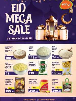 Eid Mega Sale In Sanji Hypermarket Calicut