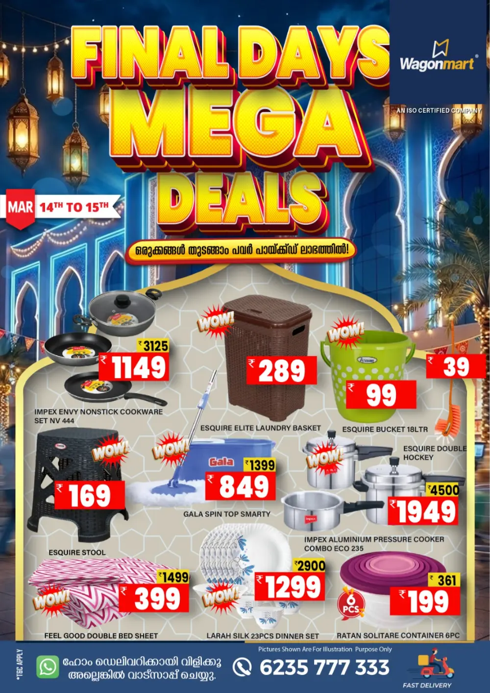 Wagonmart Mega Deals: Best Prices on Groceries Mar 14-15