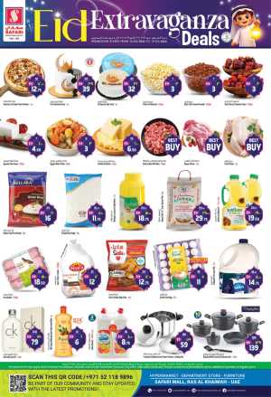 Safari Mall Ras Al Khaimah: Eid Extravaganza Deals & Offers 2026 In Safari Hypermarket Ras al Khaimah