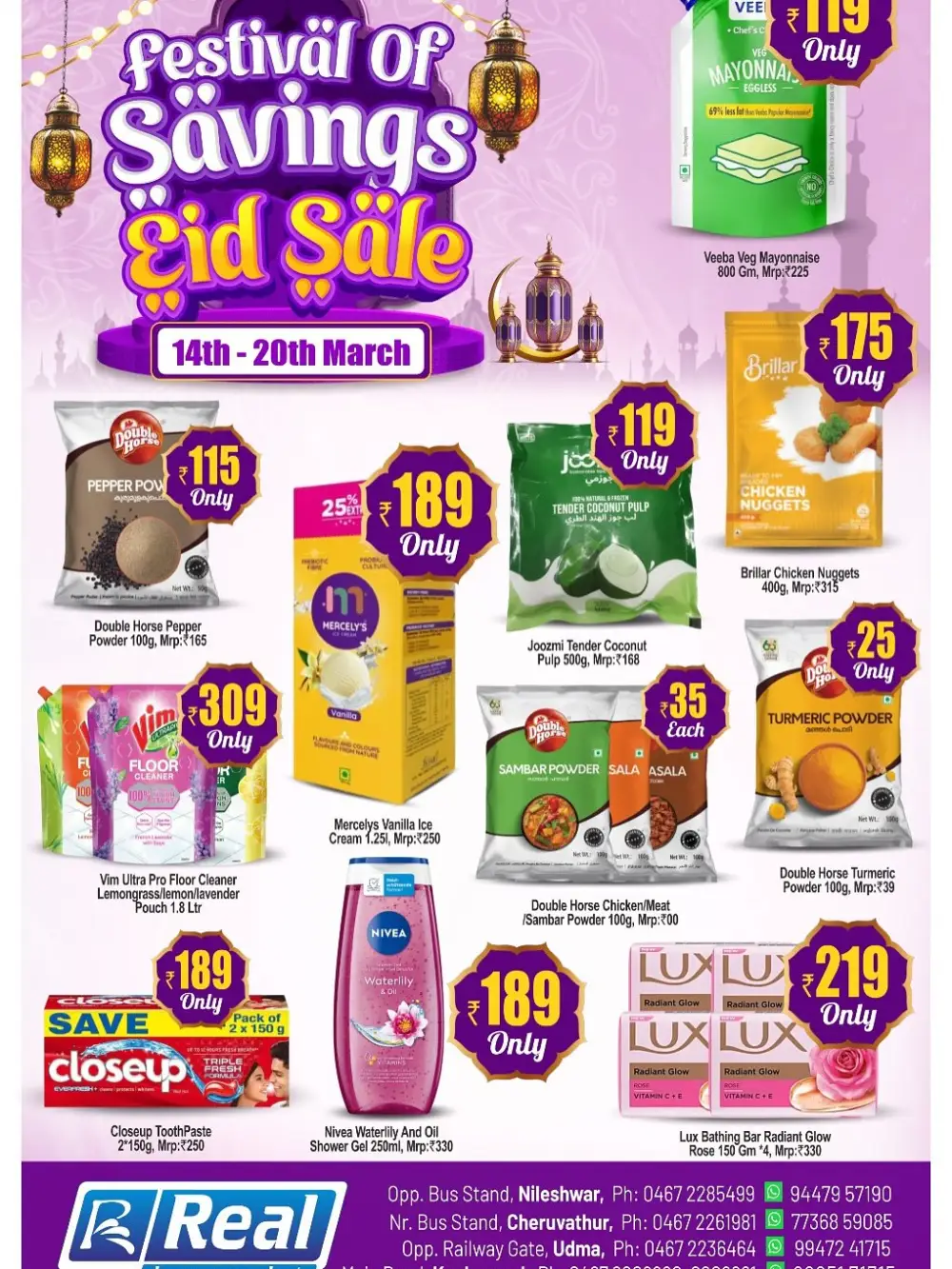 Eid Sale Offers at Real Hypermarket | Ends 20 March