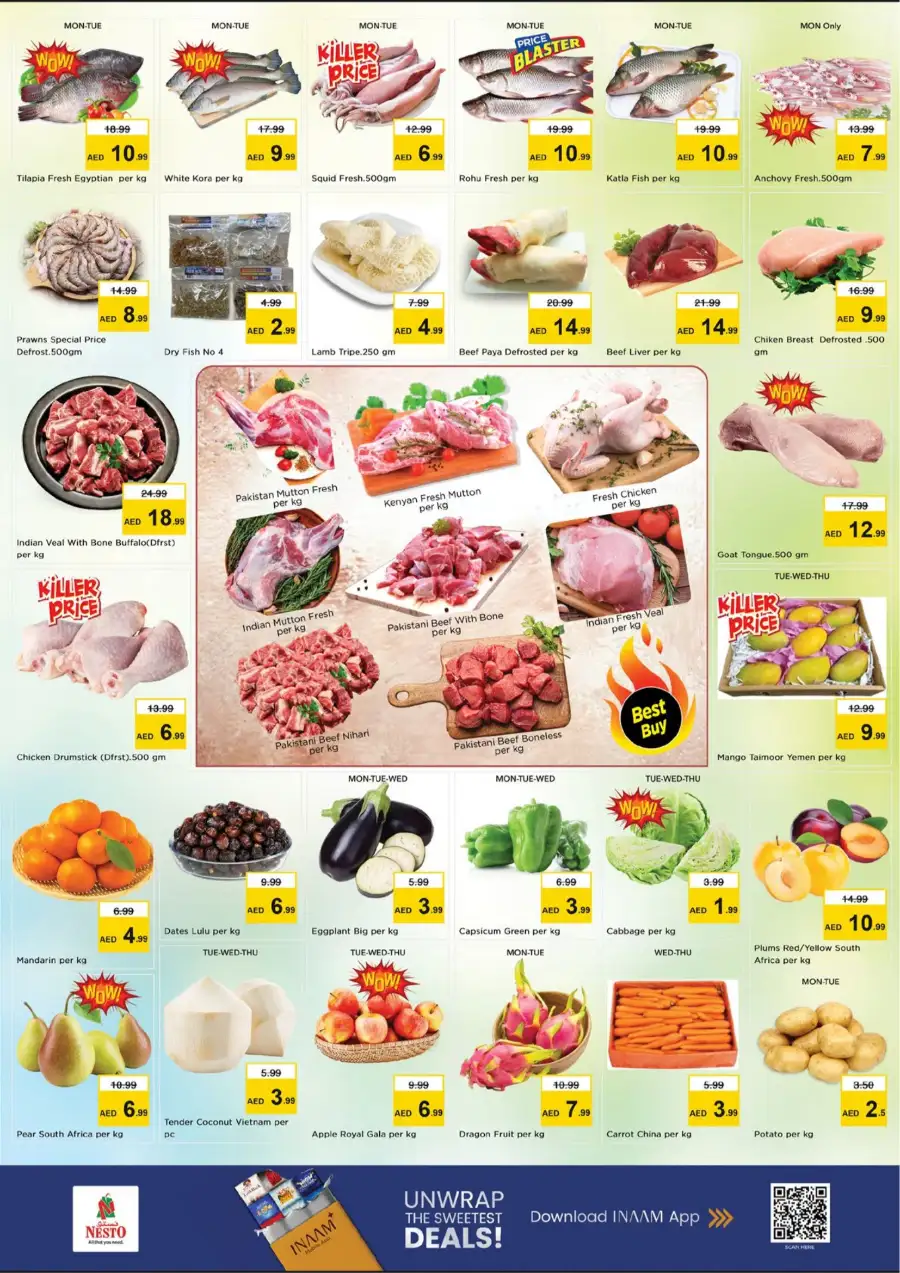 Nesto Hypermarket Jafza Dubai | Eid Deals & Grocery Offers March 16-19
