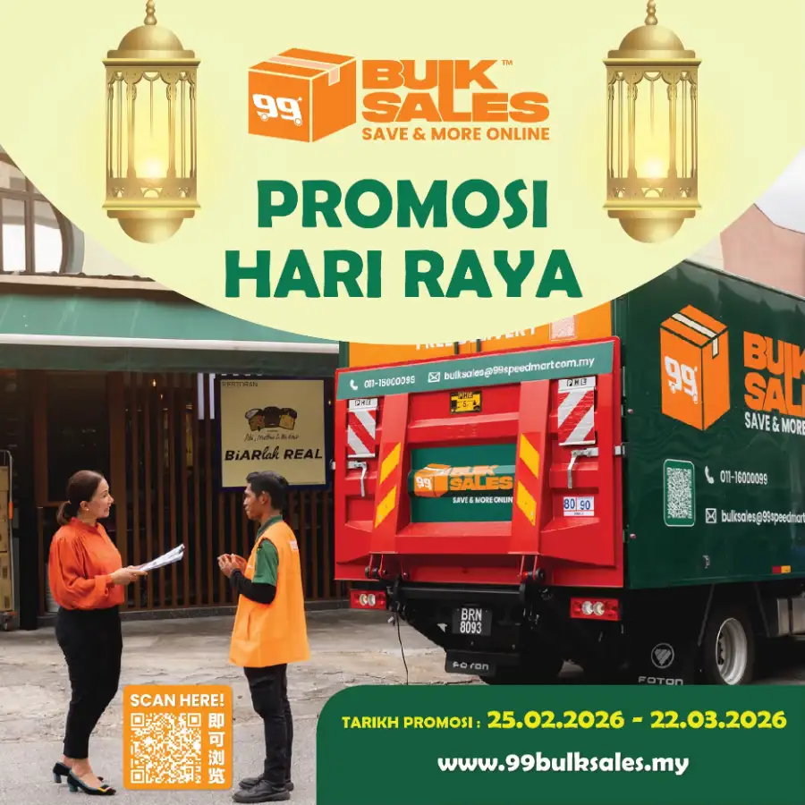 Hari Raya Promo 2026 | 99 Bulk Sales Malaysia | Ends 22 March