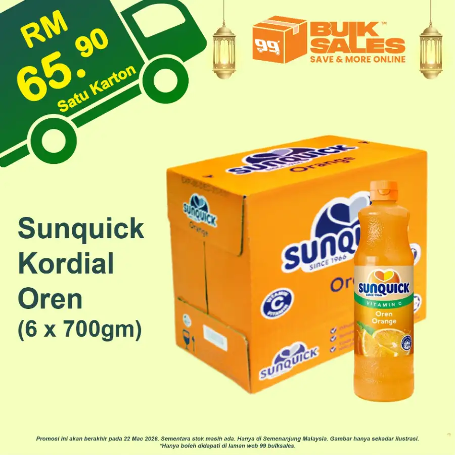 Hari Raya Promo 2026 | 99 Bulk Sales Malaysia | Ends 22 March