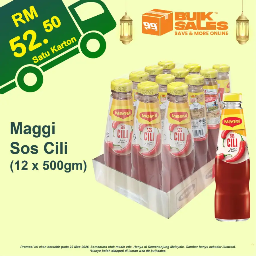 Hari Raya Promo 2026 | 99 Bulk Sales Malaysia | Ends 22 March