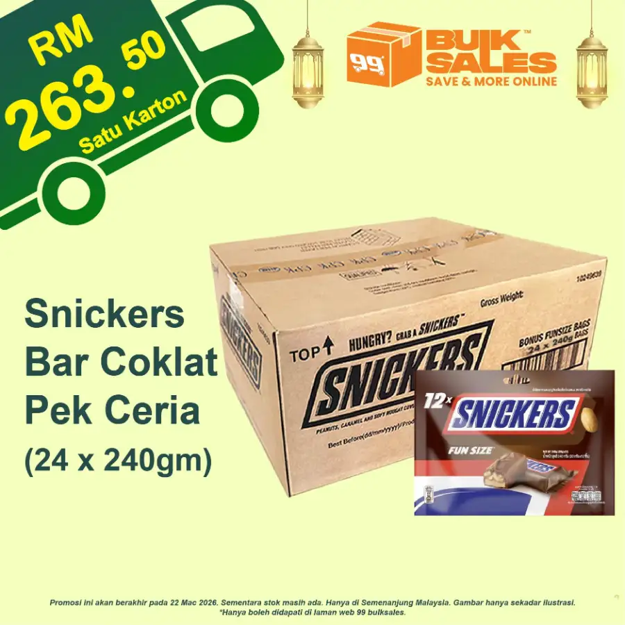 Hari Raya Promo 2026 | 99 Bulk Sales Malaysia | Ends 22 March