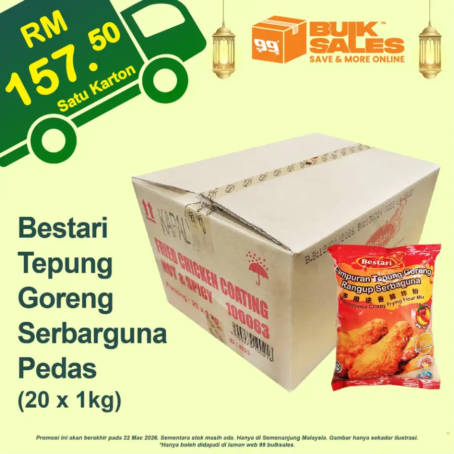 Hari Raya Promo 2026 | 99 Bulk Sales Malaysia | Ends 22 March