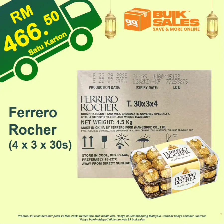 Hari Raya Promo 2026 | 99 Bulk Sales Malaysia | Ends 22 March