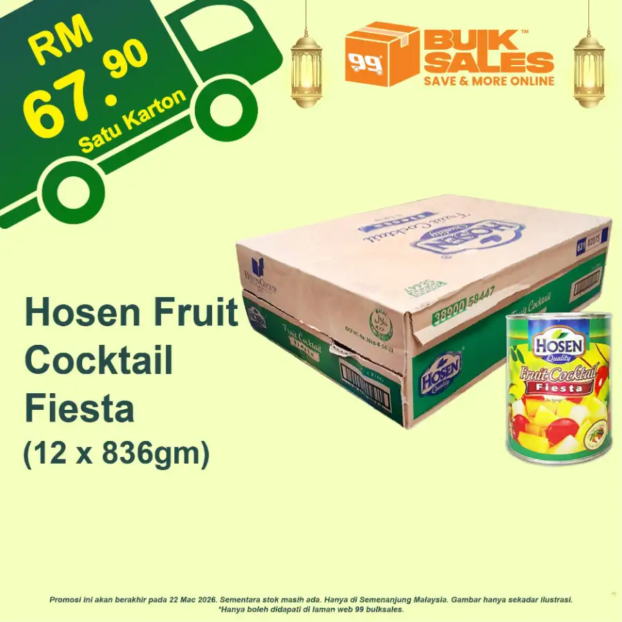 Hari Raya Promo 2026 | 99 Bulk Sales Malaysia | Ends 22 March