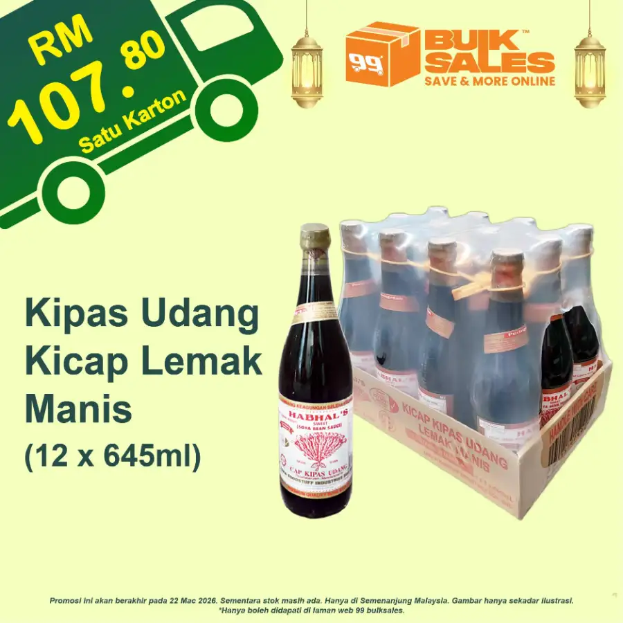 Hari Raya Promo 2026 | 99 Bulk Sales Malaysia | Ends 22 March
