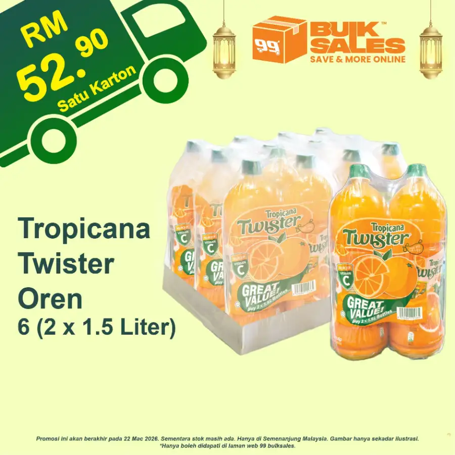 Hari Raya Promo 2026 | 99 Bulk Sales Malaysia | Ends 22 March