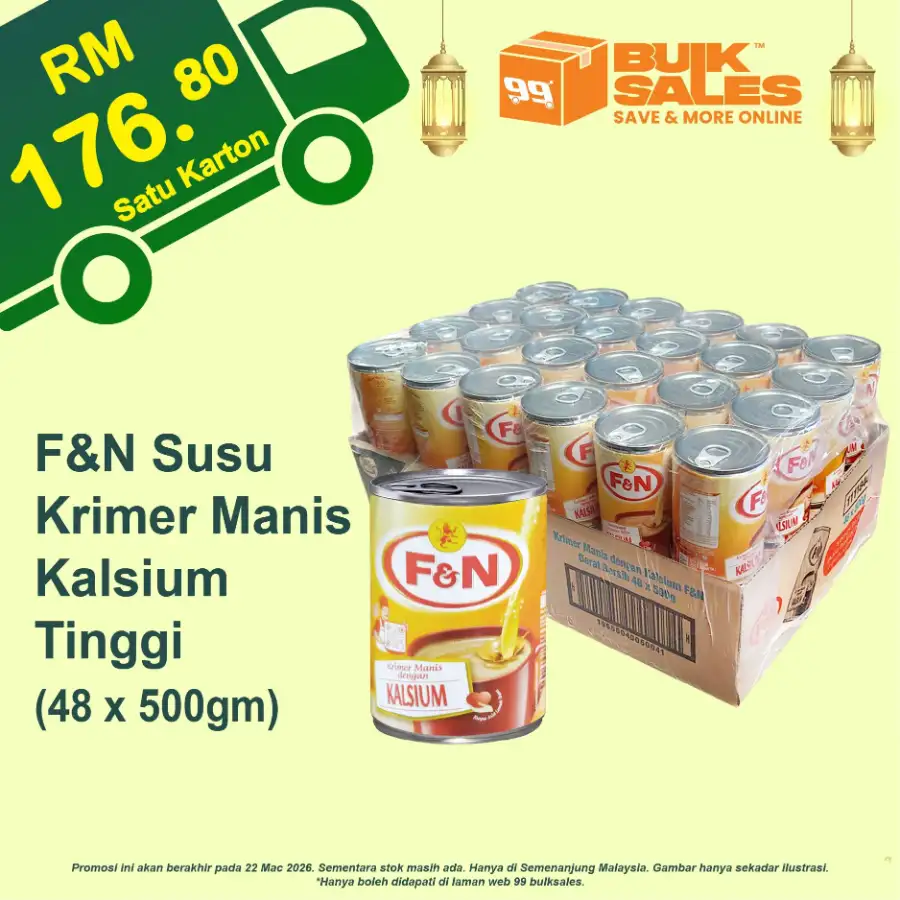 Hari Raya Promo 2026 | 99 Bulk Sales Malaysia | Ends 22 March