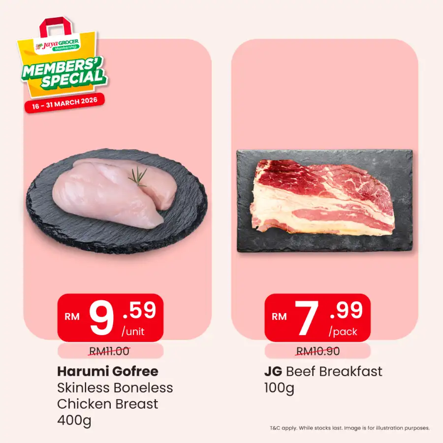 Jaya Grocer Members' Special Deals | Malaysia | Ends 31 March