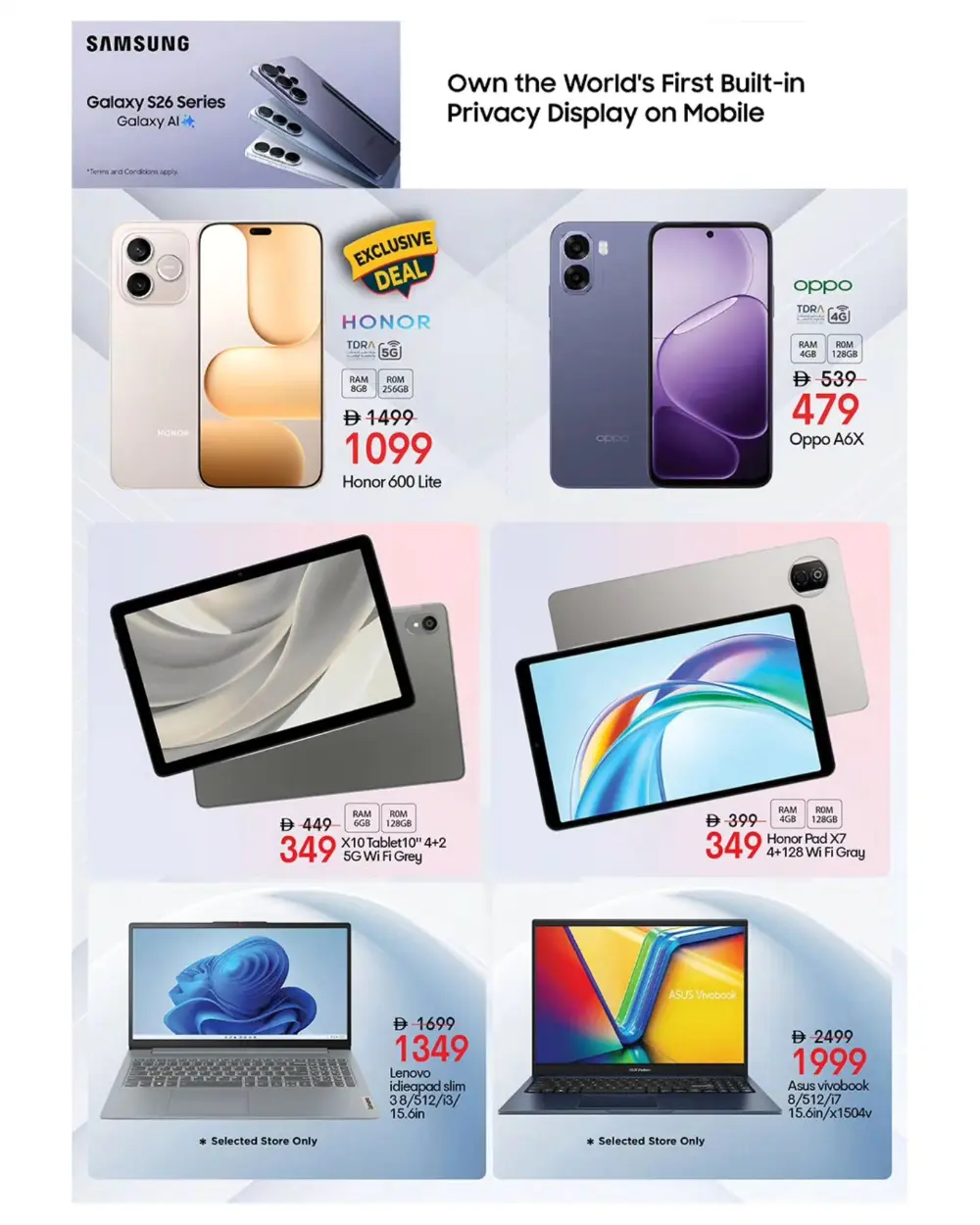 Eid Mega Electronics Festival | Mark & Save Ajman | Ends Apr 01
