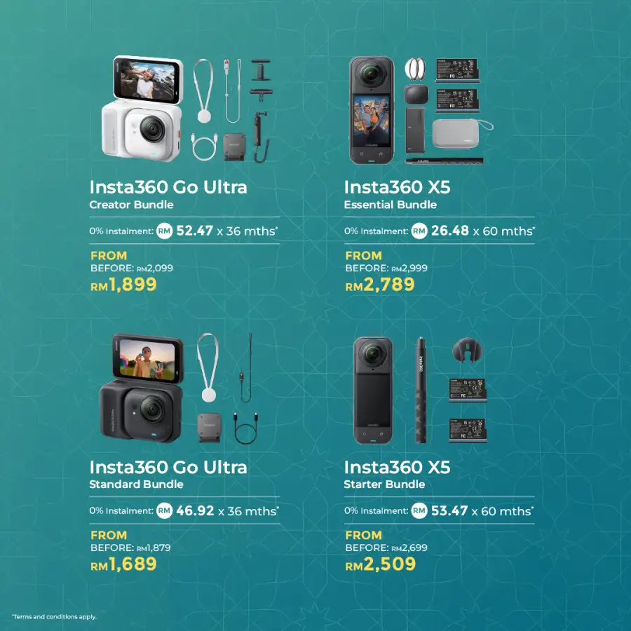 Senheng Insta360 Celebrate Raya Promotion | Ends Friday