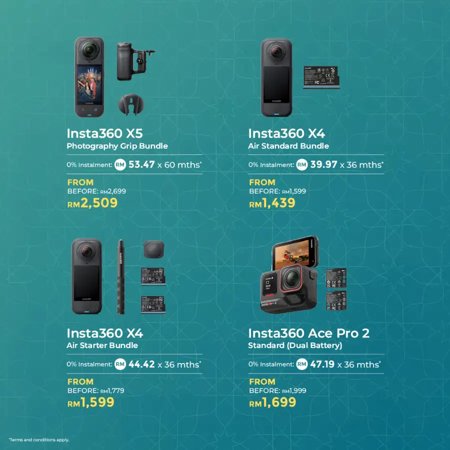 Senheng Insta360 Celebrate Raya Promotion | Ends Friday