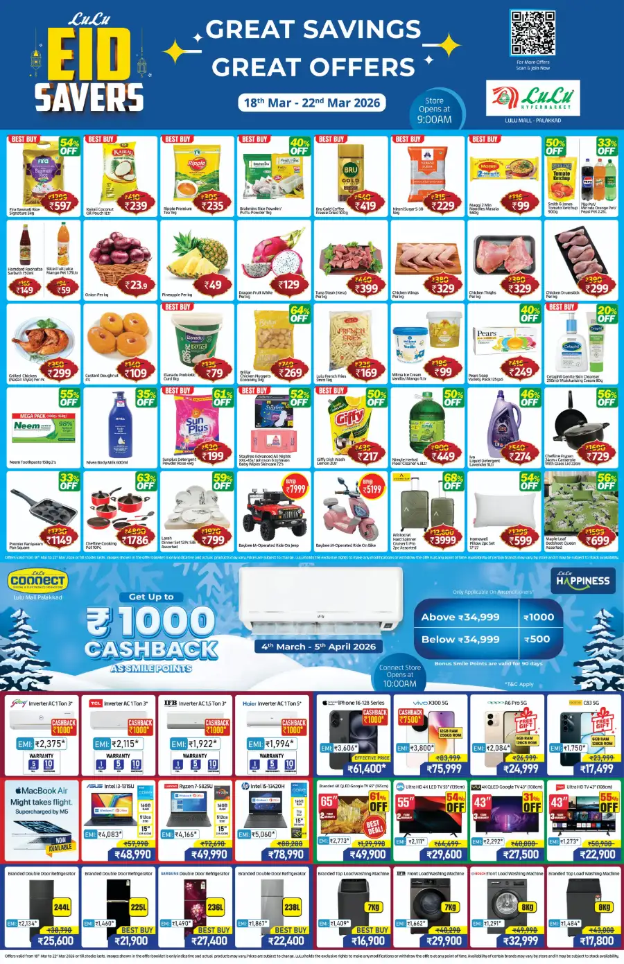 LuLu Palakkad Eid Savers 2026: Best Offers on Groceries & Electronics