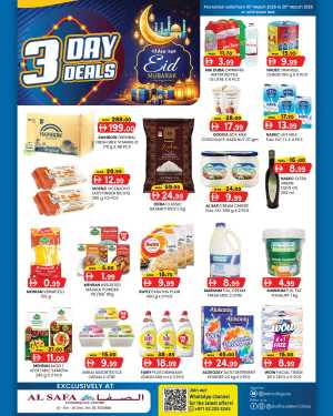 3 Days offer In SAFA Express Supermarket Al Ain