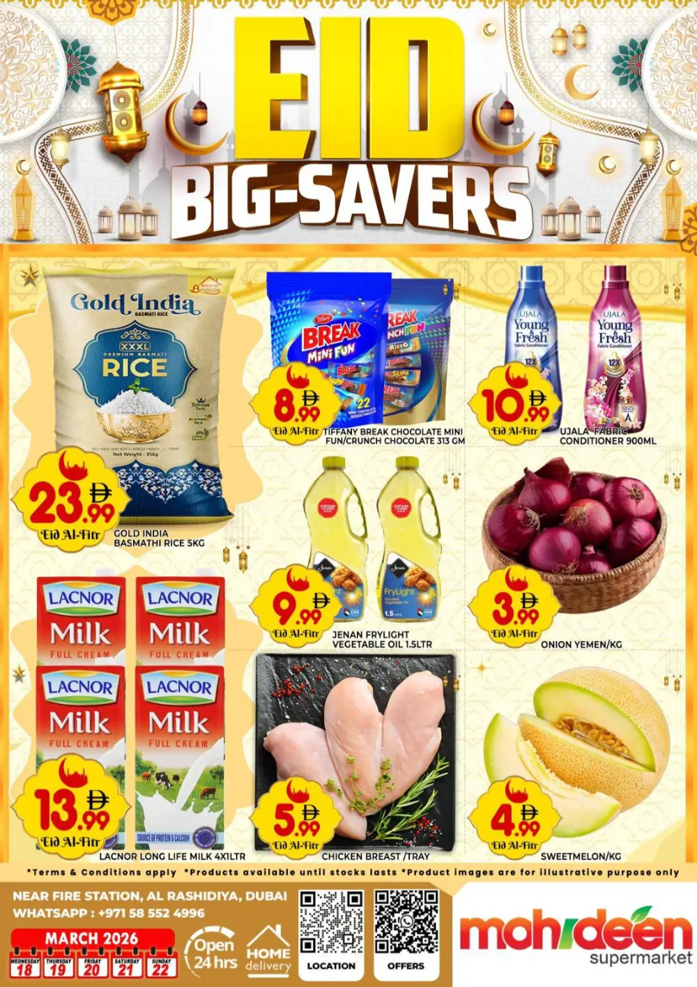 Mohideen Supermarket Dubai Eid Offers | Ends 22 Mar