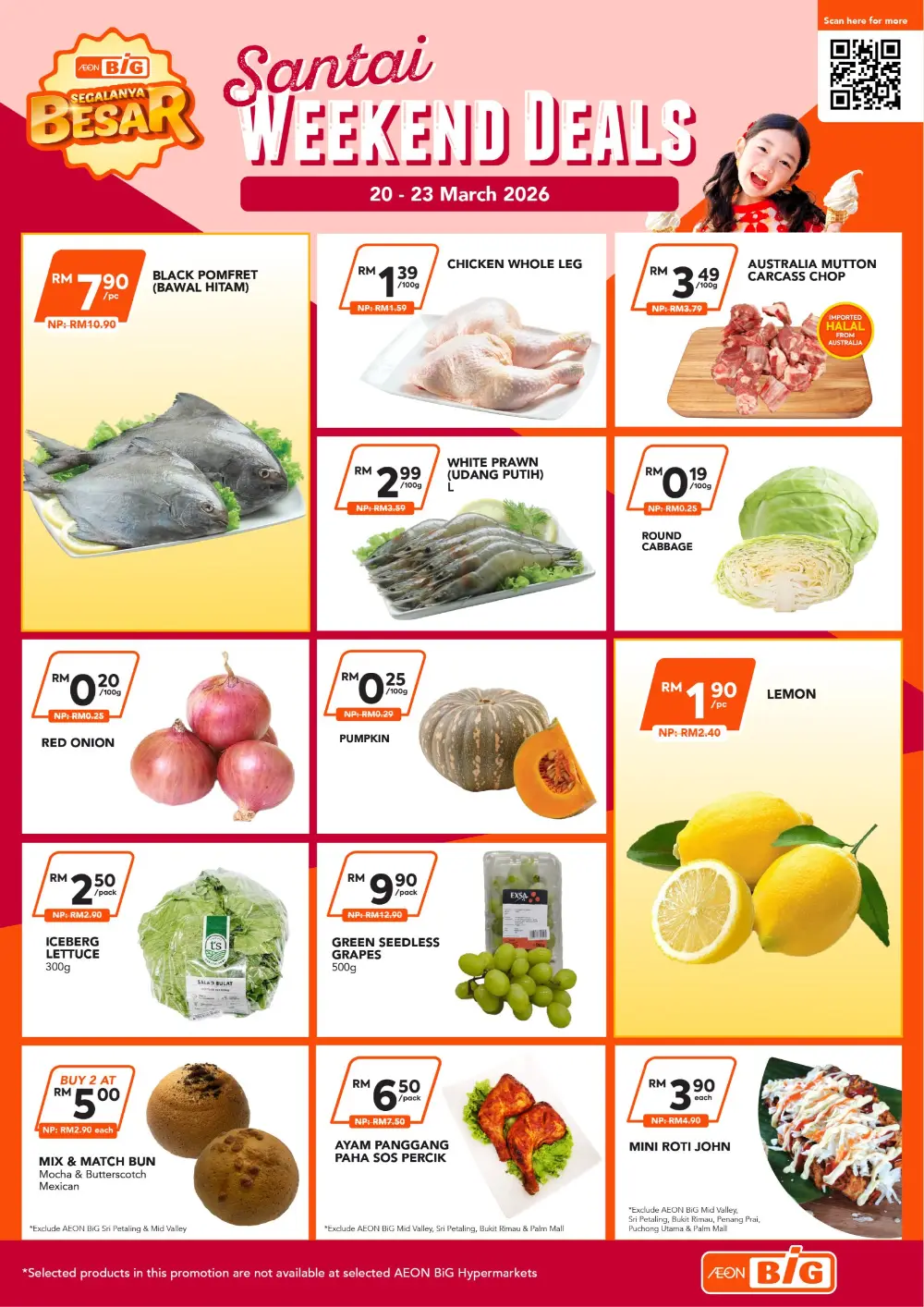 AEON BiG Malaysia Weekend Deals | Ends Monday