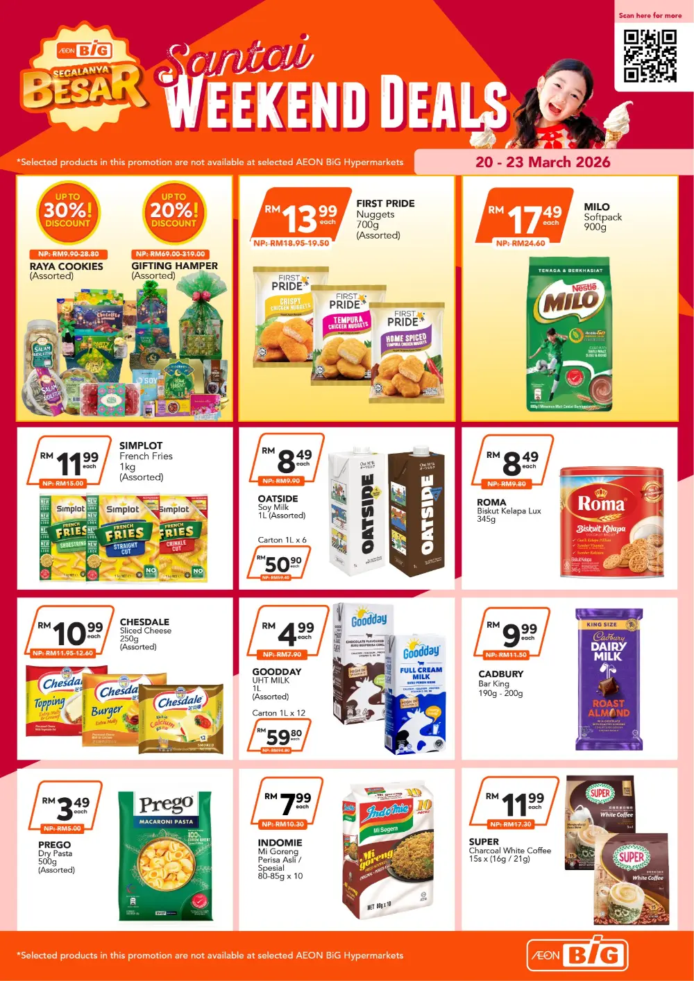 AEON BiG Malaysia Weekend Deals | Ends Monday