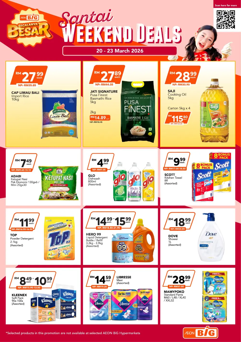AEON BiG Malaysia Weekend Deals | Ends Monday