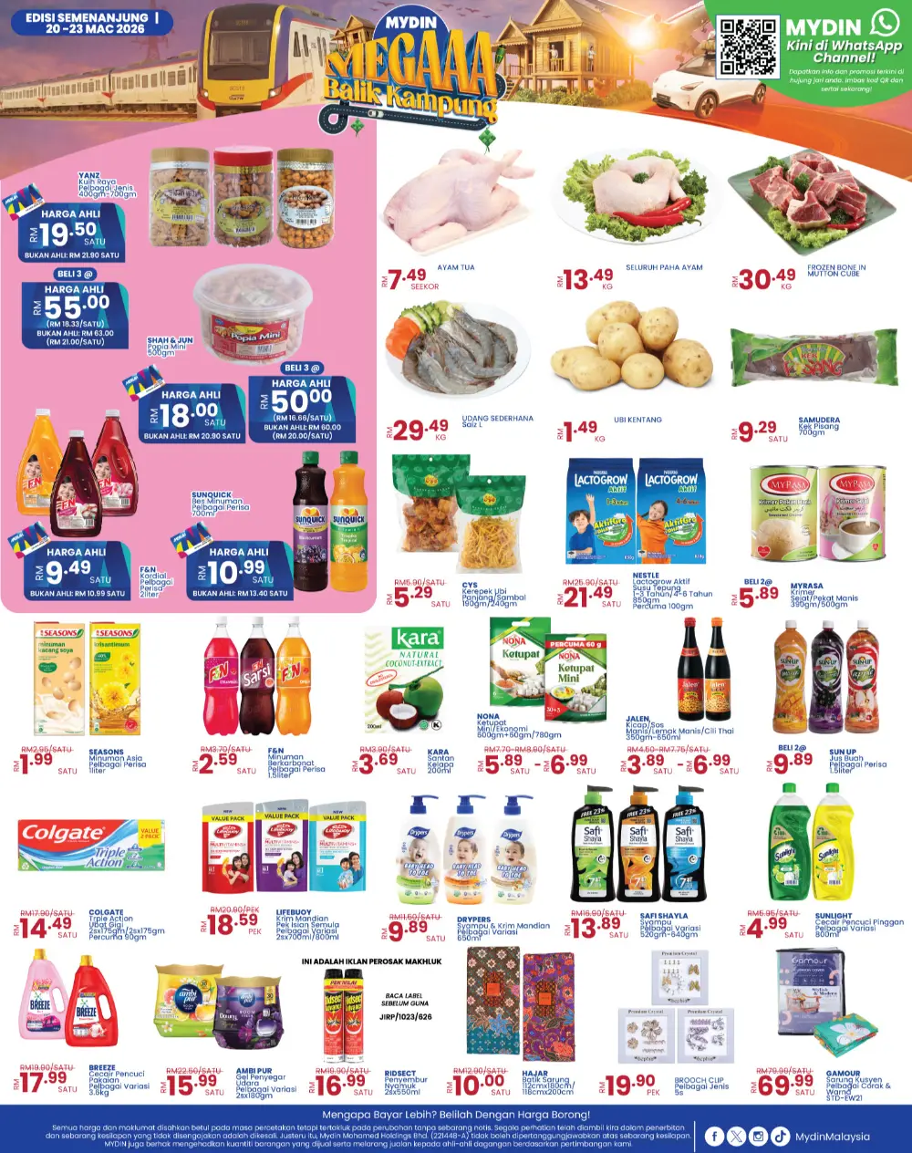 MYDIN Semenanjung Balik Kampung Deals | Ends Monday