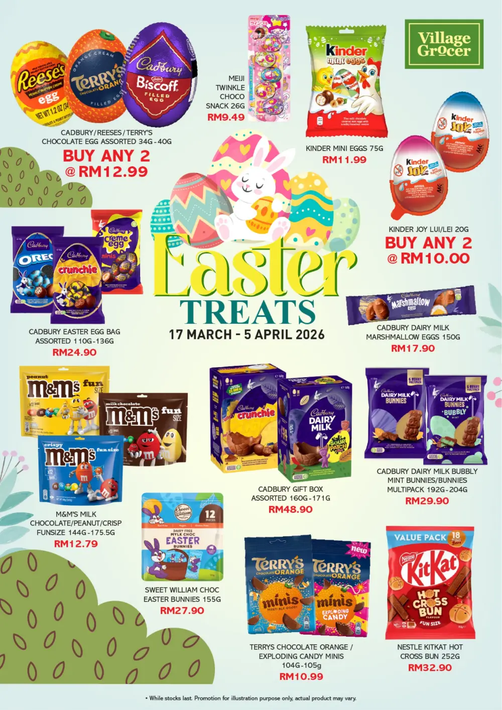 Village Grocer Easter Treats | Ends 5 April