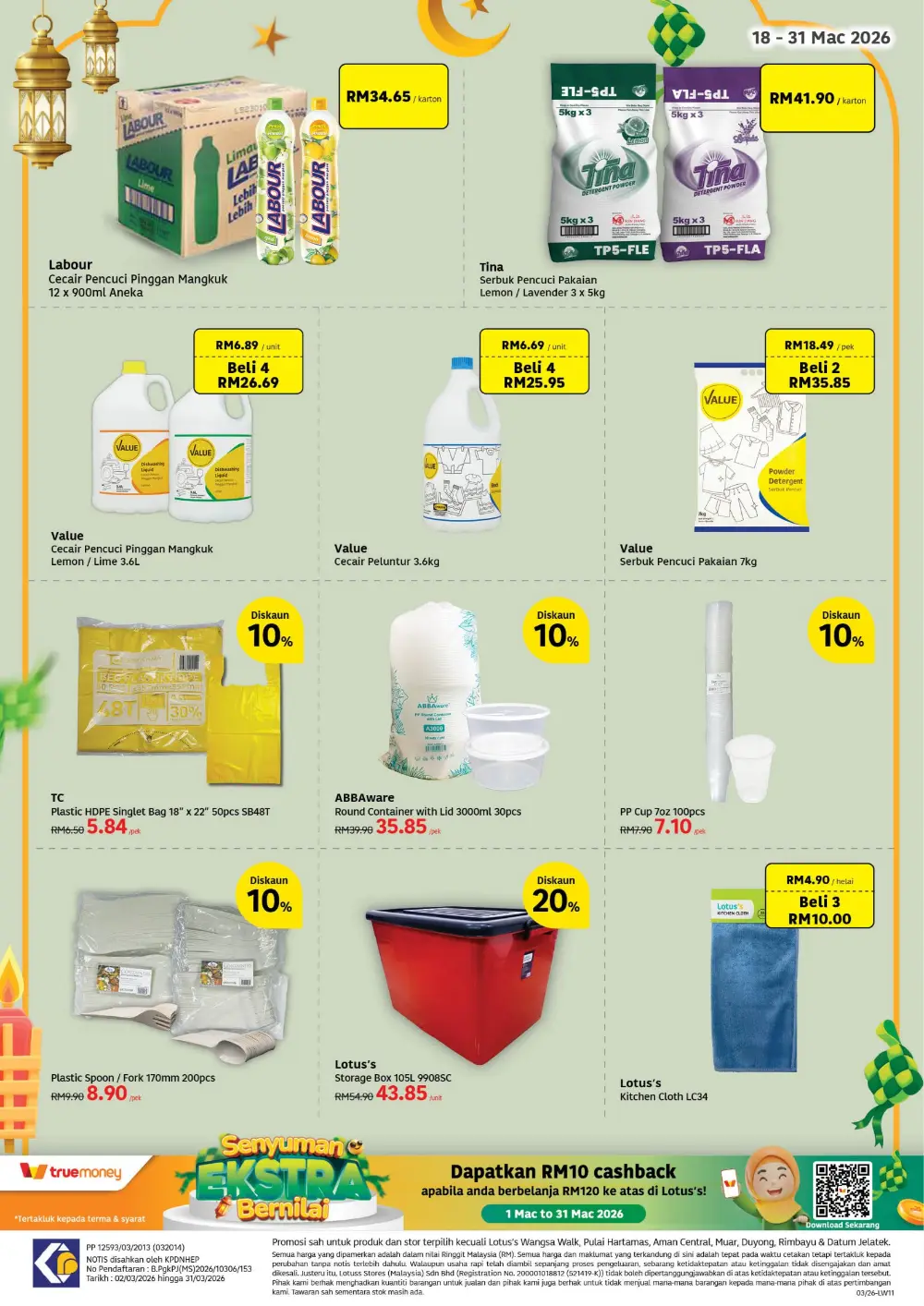 Lotus's Malaysia Katalog Peniaga | Ends 31 Mar