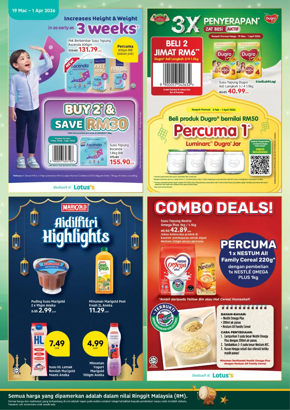 Lotus's Malaysia Hari Raya Sale | Ends April 1