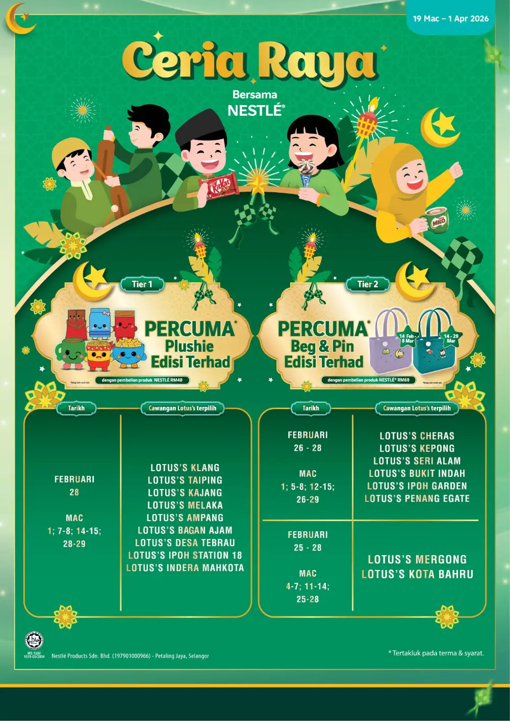 Lotus's Malaysia Hari Raya Sale | Ends April 1