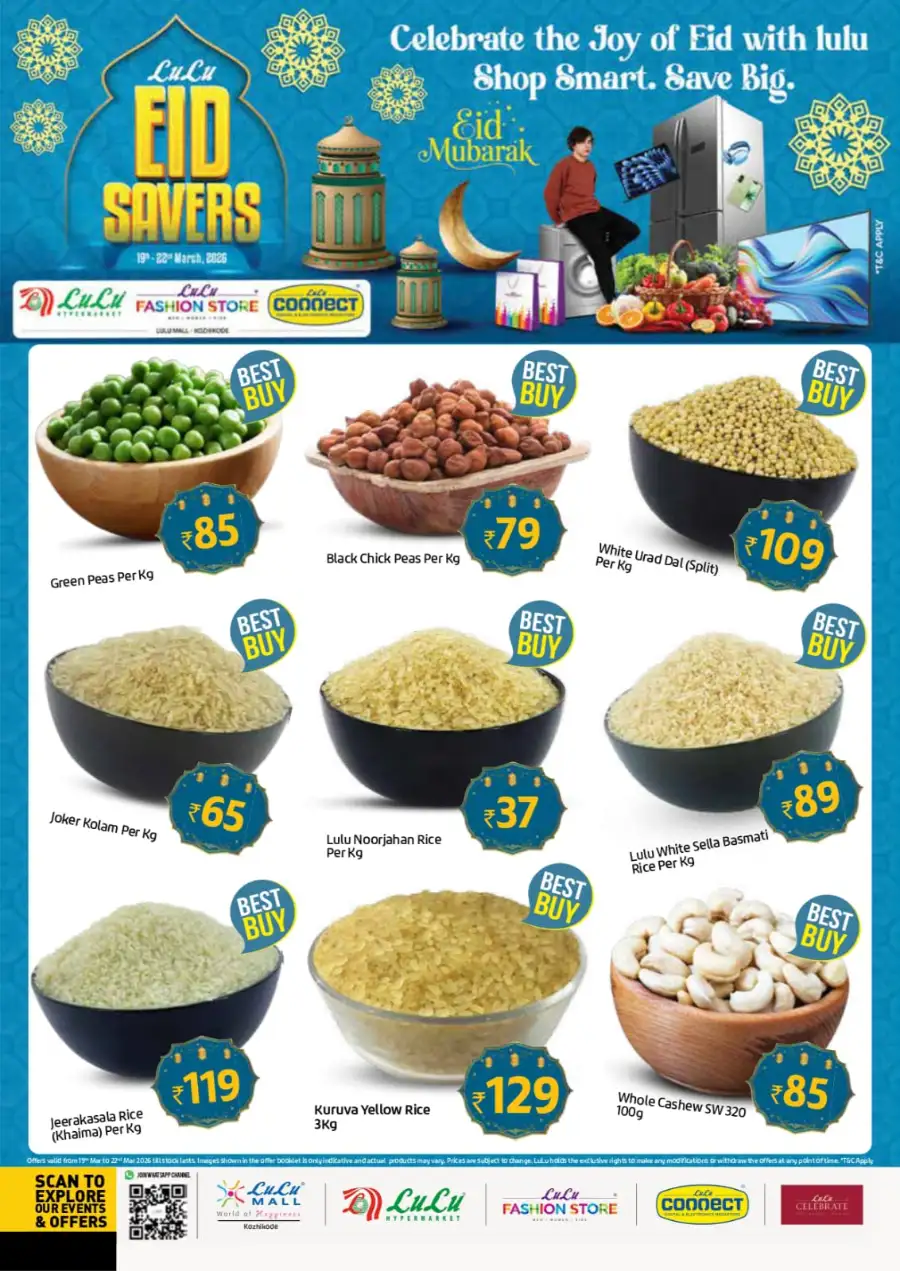 LuLu Mall Calicut | Eid Savers Offers & Grocery Deals March 2026