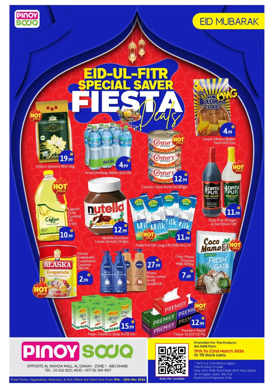 Pinoy Souq Abu Dhabi Eid Saver Fiesta | Ends March 22