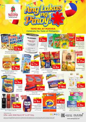 Nesto UAE Ang Lakas ng Pinoy Festival | Ends March 25 In Nesto Hypermarket Dubai,Sharjah / Ajman,Al Ain
