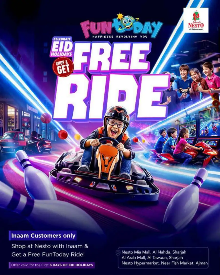 Nesto Ajman Eid Extravaganza Deals | Ends Sunday