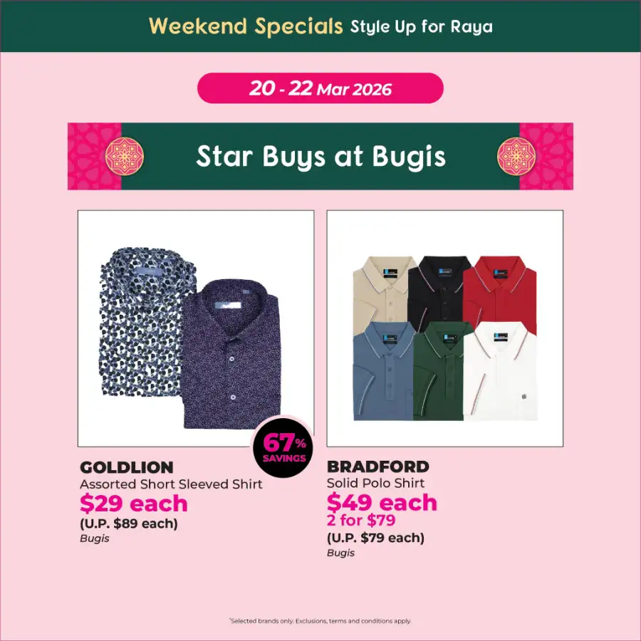 BHG Singapore End-Of-Season Sale | Ends Sunday
