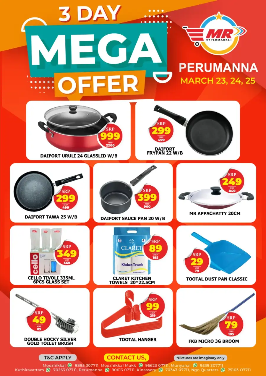 3 Days mega offer