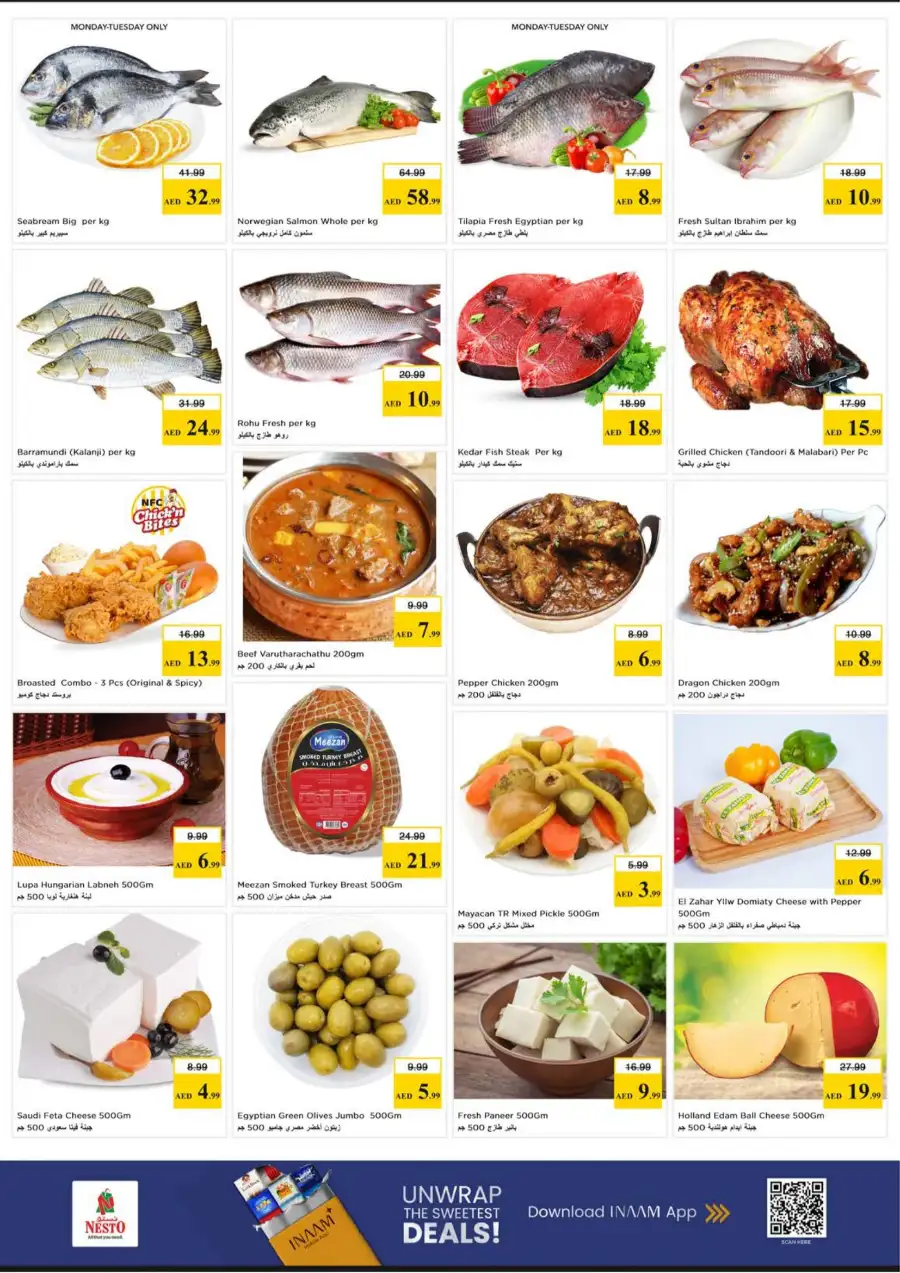 Nesto Dubai Karama Midweek Special Deals & Grocery Offers