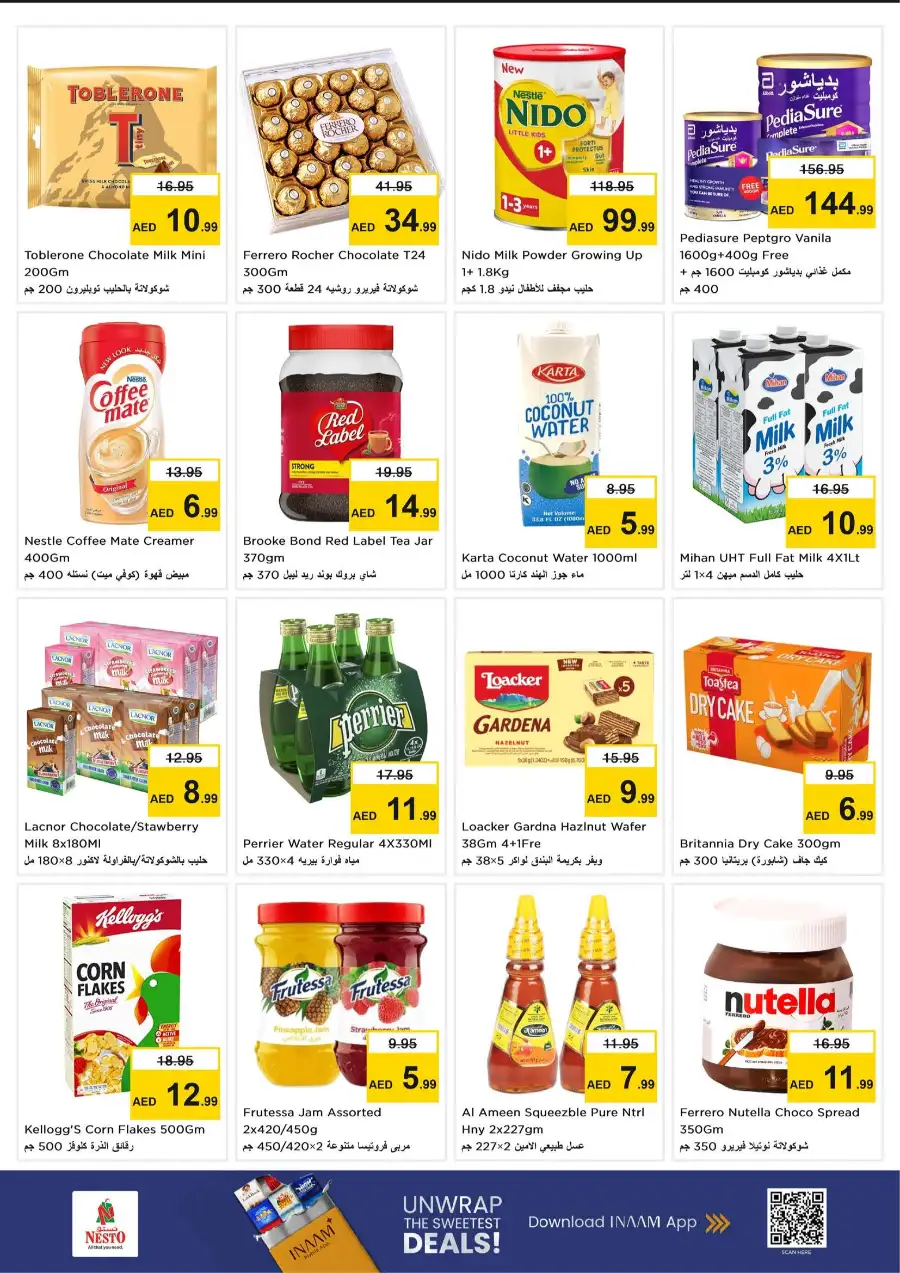 Nesto Al Hudalba Dubai | Midweek Special Deals & Grocery Offers